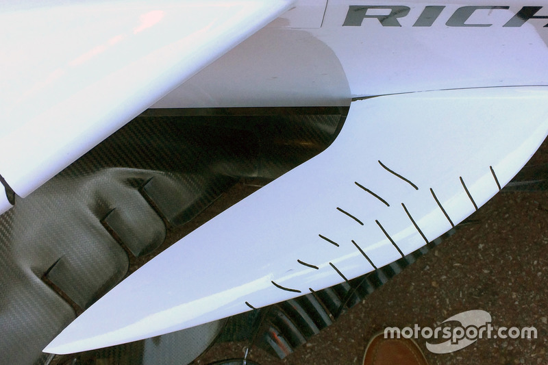 Sauber C37 detail