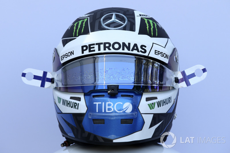 Casco de Valtteri Bottas, Mercedes-AMG F1