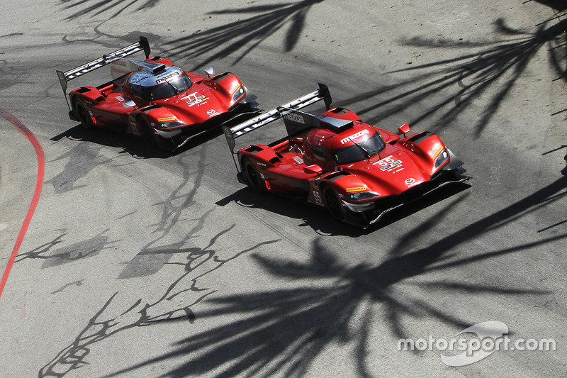 #55 Mazda Team Joest Mazda DPi, P: Jonathan Bomarito, Harry Tincknell, #77 Mazda Team Joest Mazda DPi, P: Олівер Джарвіс, Трістан Нуньєс