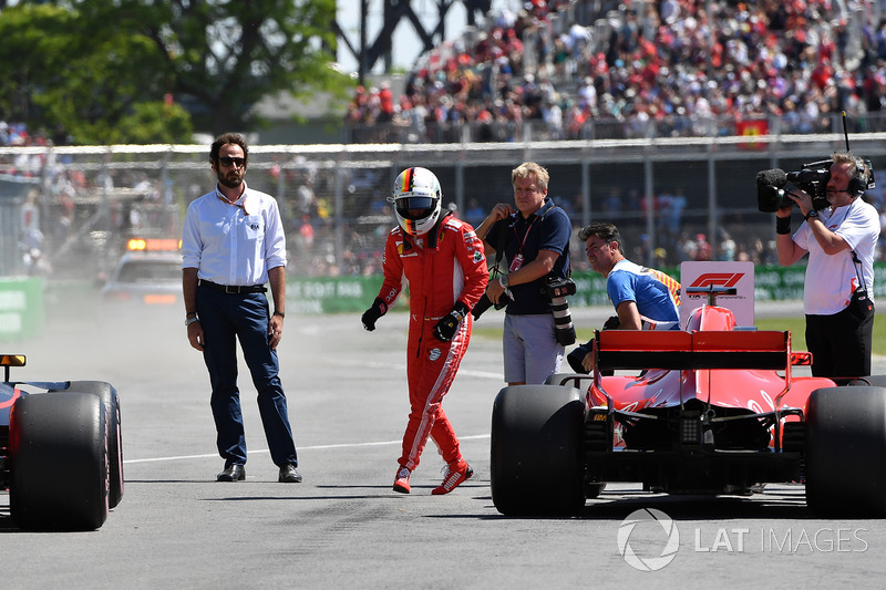 El hombre de la pole, Sebastian Vettel, Ferrari SF71H