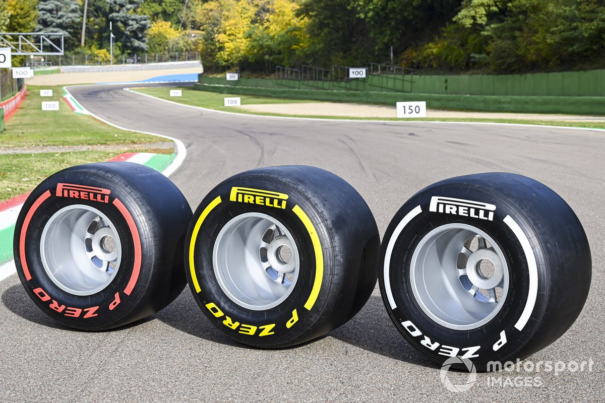 The weekend Pirelli tyre selection