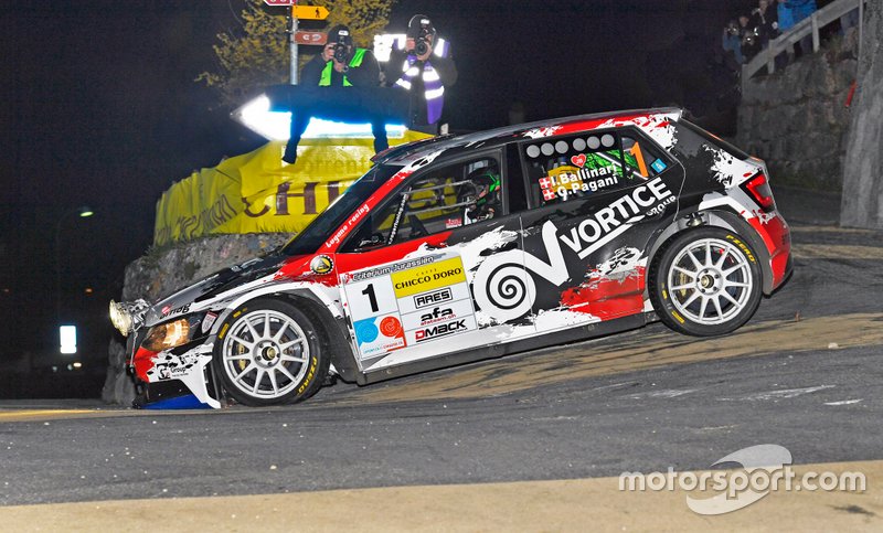 Ivan Ballinari, Giusva Pagani, Skoda Fabia R5, Lugano Racing Team