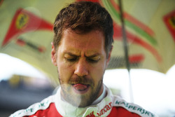 Sebastian Vettel, Ferrari op de grid
