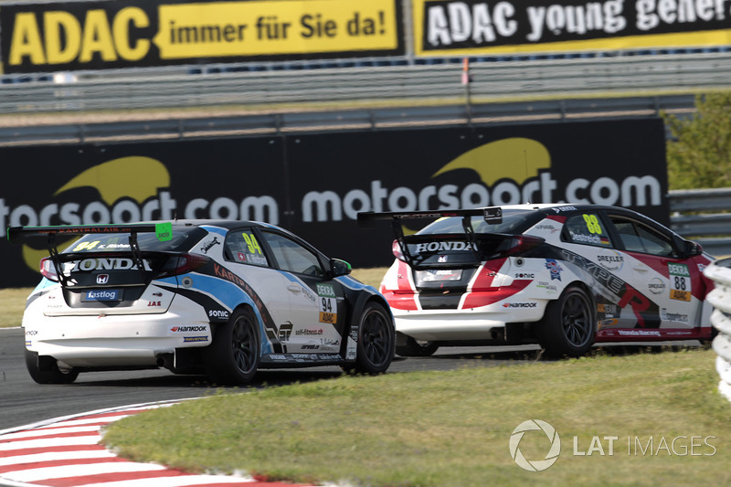 Kris Richard, Target Competition, Honda Civic Type R-TCR, Moritz Oestreich, Honda Team ADAC Sachsen, Honda Civic Type R-TCR