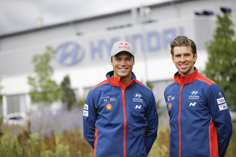 Andreas Mikkelsen and Anders Jäger, Hyundai Motorsport