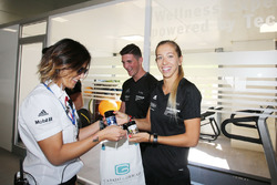 Valentina Albanese, Responsabile Porsche Motorsport con i piloti dello Scolarship Programme