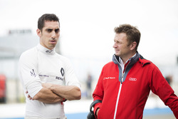 Sébastien Buemi, Renault e.Dams met Alan McNish