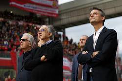 Piero Lardi Ferrari, Ferrari Vice President and Sergio Marchionne, CEO FIAT