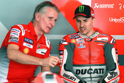 Спортивний директор Паоло Чіабатті, Хорхе Лоренсо, Ducati Team