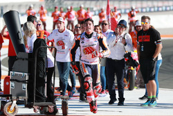 Wereldkampioen Marc Marquez, Repsol Honda Team viert feest