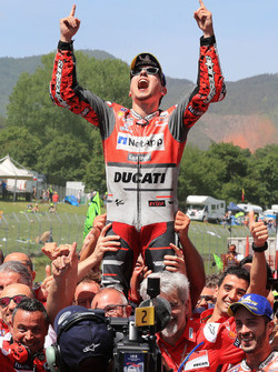 Race winner Jorge Lorenzo, Ducati Team