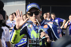 Polesitter Valentino Rossi, Yamaha Factory Racing