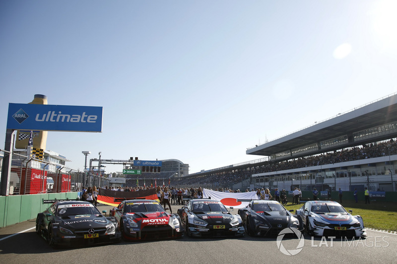 Машини DTM та Super GT на стартовій решітці