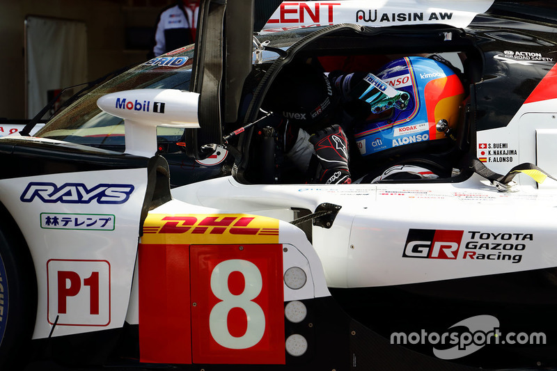 #8 Toyota Gazoo Racing Toyota TS050: Fernando Alonso