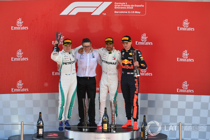 Гоночний інженер Боннінгтон, Mercedes AMG F1 Валттері Боттас, Mercedes-AMG F1 та Льюіс Хемілтон