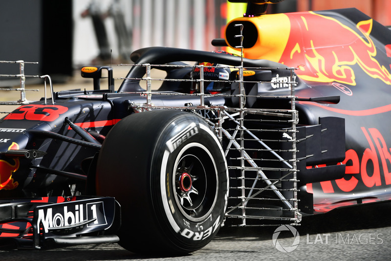 Макс Ферстаппен, Red Bull Racing RB14, з аеросенсорами
