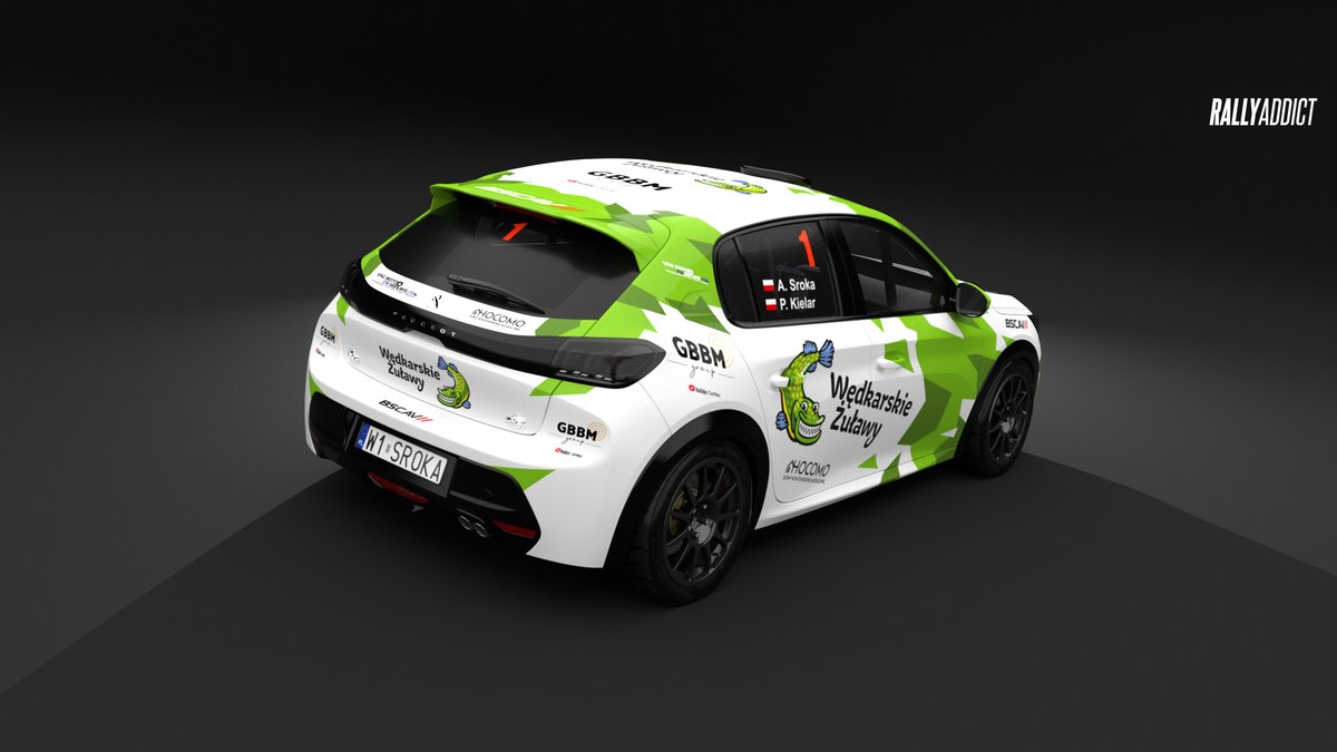 Adam Sroka, Patryk Kielar, Peugeot 208 Rally4