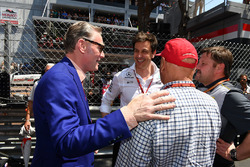 Niki Lauda, Mercedes AMG F1 Non-Executive Chairman, Toto Wolff, Mercedes AMG F1 Director of Motorspo