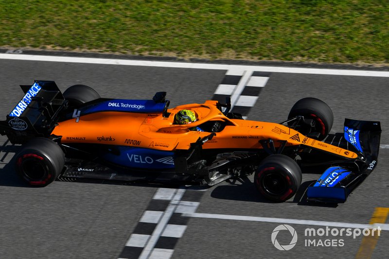 Lando Norris, McLaren MCL35