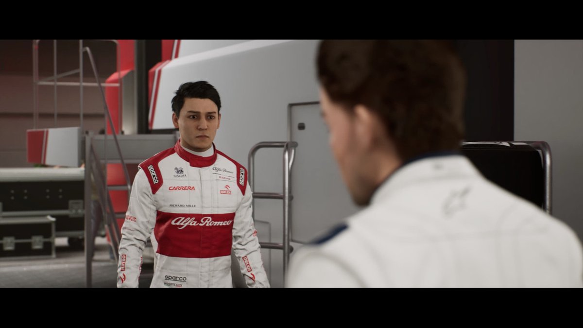 Capture d'écran de F1 2021