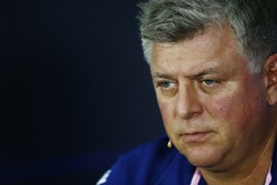 Otmar Szafnauer, Force India operasyon şefi, basın toplantısında