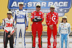 Ins All-Star-Race eingezogen: Chase Elliott, Trevor Bayne, Greg Biffle, Kyle Larson und Danica Patri