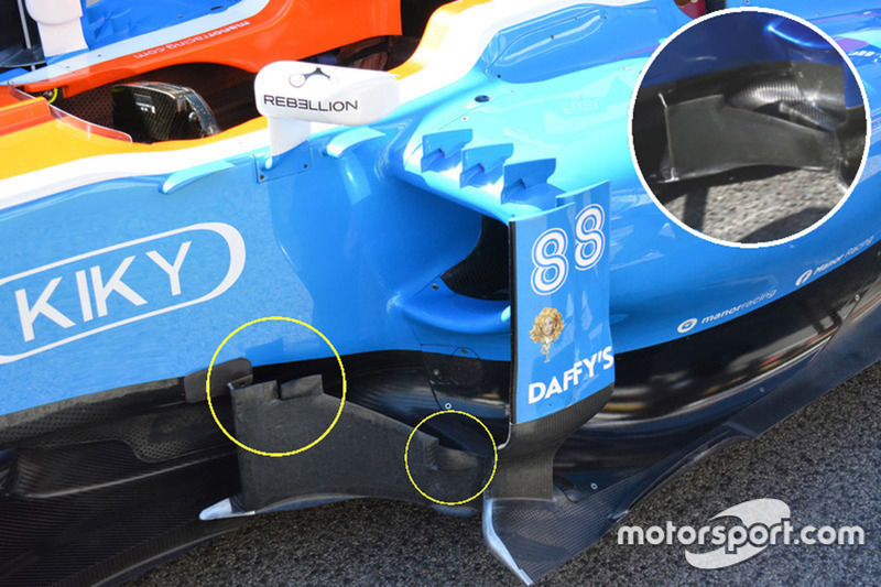 Manor Racing: Seitliche Windabweiser