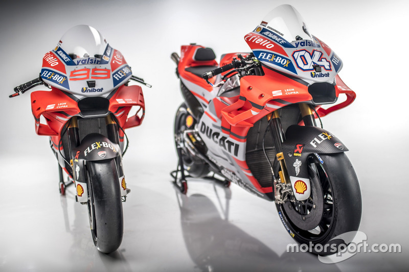 Мотоцикли Андреа Довіціозо та Хорхе Лоренсо, Ducati Team