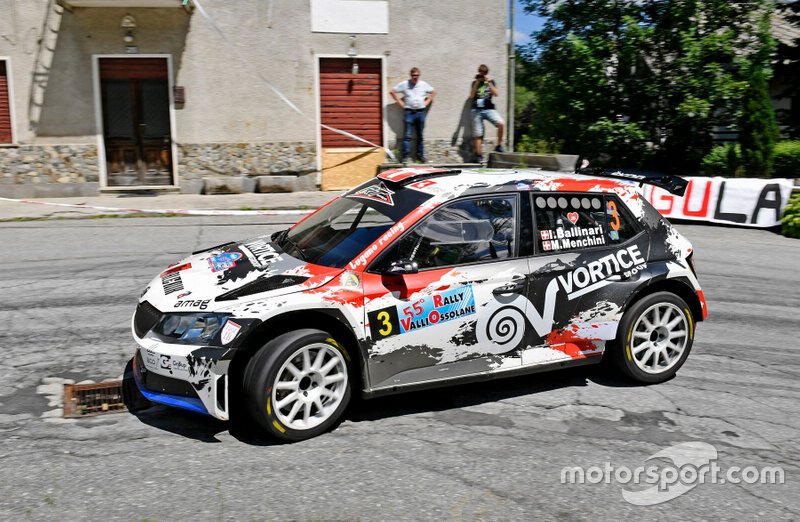 Ivan Ballinari, Marco Menchini, Skoda Fabia R5, Lugano Racing Team