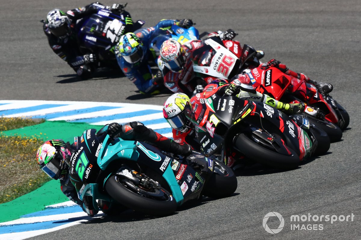 Franco Morbidelli voor Aleix Espargaro en Francesco Bagnaia