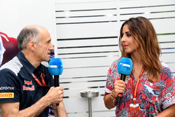 Керівник Scuderia Toro Rosso Франц Тост, Ноемі де Мігель, Movistar TV