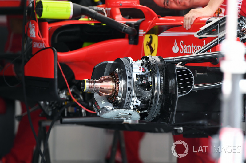 Ferrari SF70H: Frontpartie