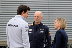 tot, Adrian Newey, Red Bull Racing and Susie Wolff