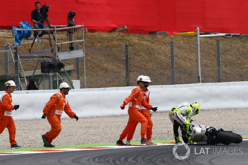 Alvaro Bautista, 21 kali kecelakaan