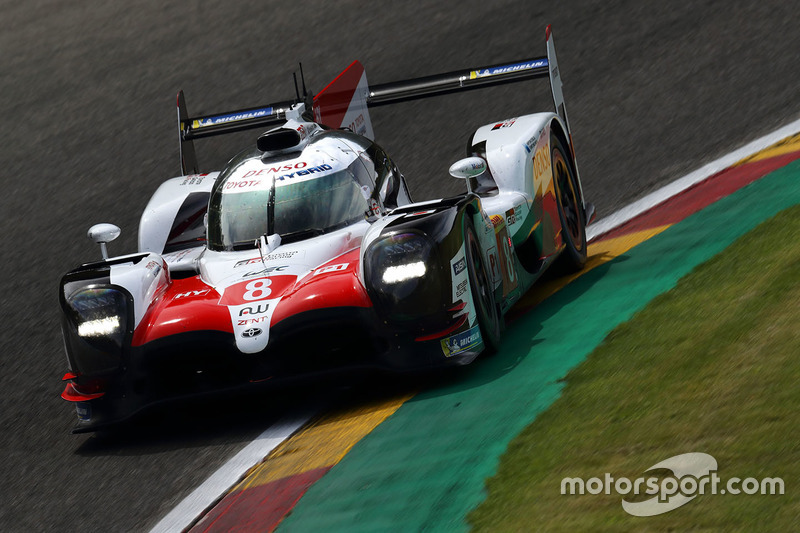 #8 Toyota Gazoo Racing Toyota TS050: Sébastien Buemi, Kazuki Nakajima, Fernando Alonso
