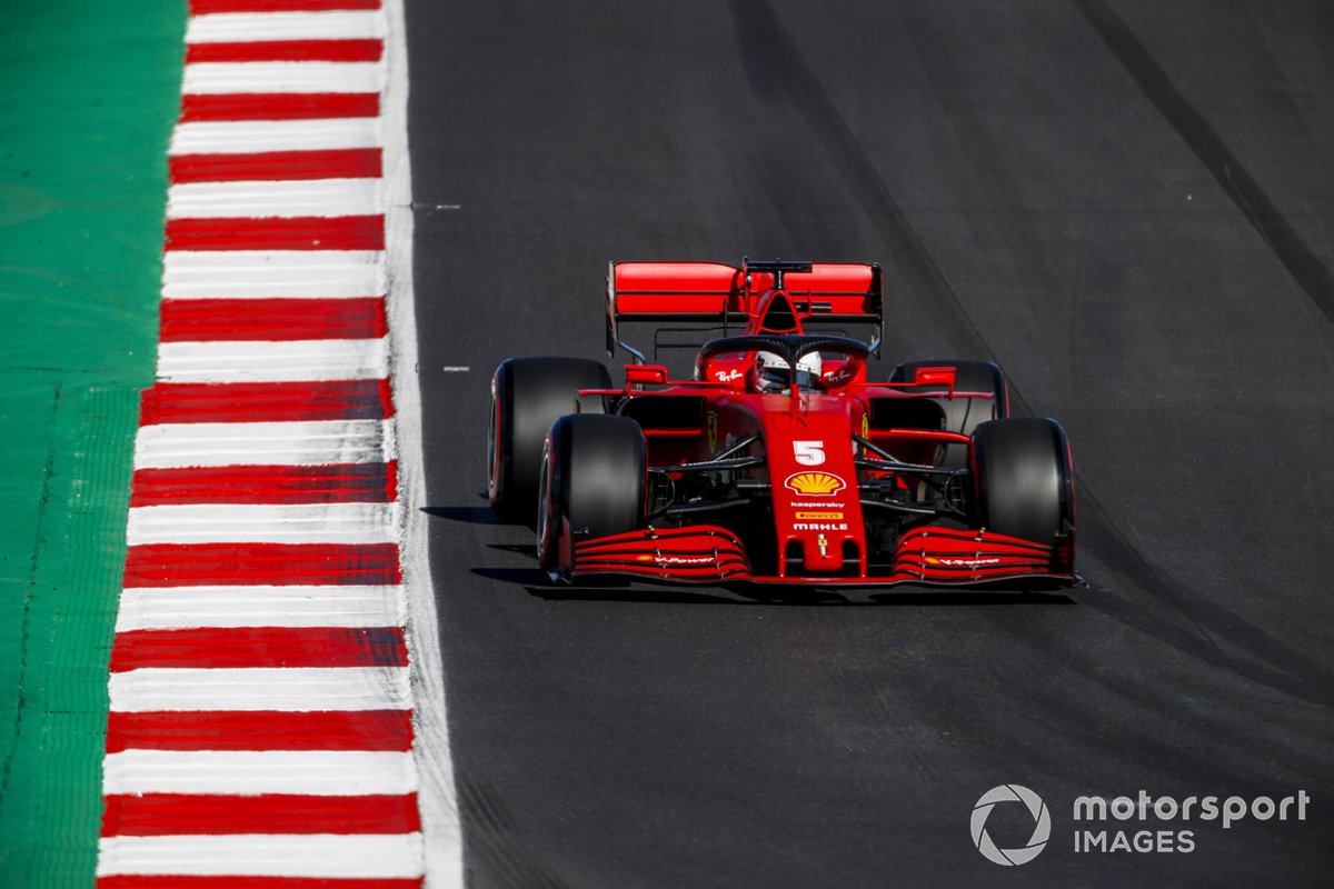 P15 Sebastian Vettel, Ferrari SF1000