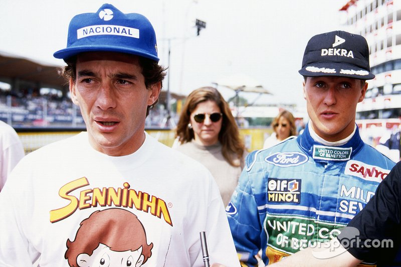A Ayrton Senna, Williams y Michael Schumacher, Benetton se les preguntó sobre la reforma de la GPDA después del accidente fatal de los días anteriores