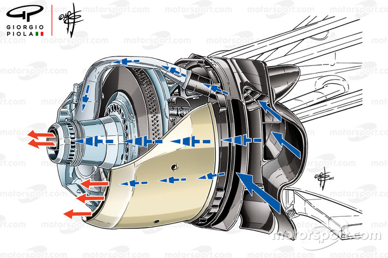 Williams FW35 front brake duct