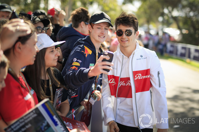 Charles Leclerc, Sauber taraftarlar ile