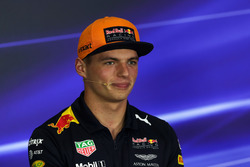 Max Verstappen, Red Bull Racing in der Pressekonferenz