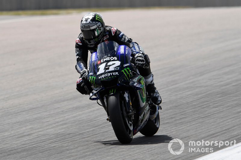 De herboren Maverick Viñales op weg naar een tweede plaats in Duitsland.