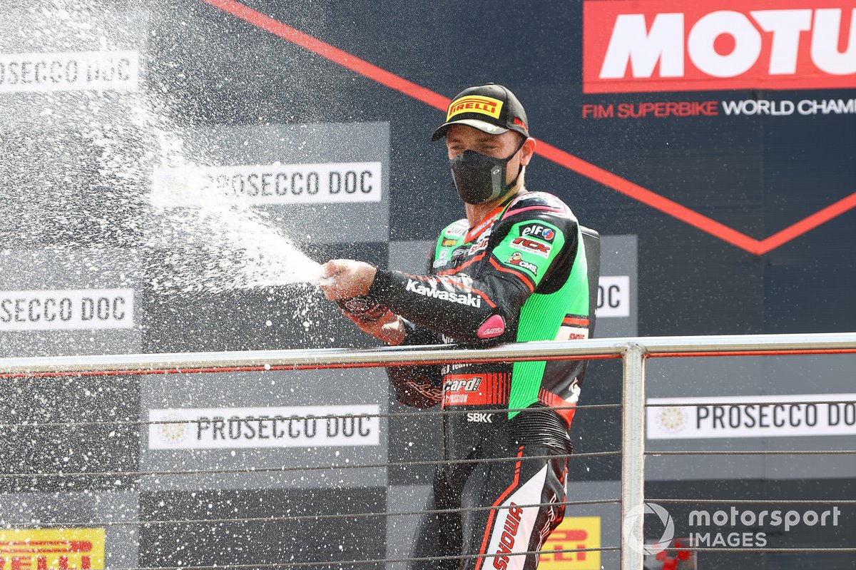 Podium: Alex Lowes, Kawasaki Racing Team WorldSBK