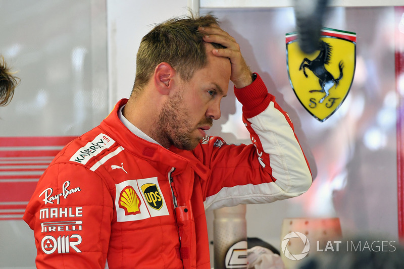 Sebastian Vettel: “Não estou totalmente satisfeito com a sensação que tive do carro, e também não encontrei o ritmo, perdi um pouco"