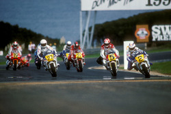 Wayne Gardner, Honda, führt