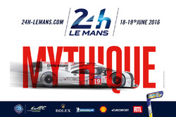 Poster für die 24 Stunden von Le Mans 2016