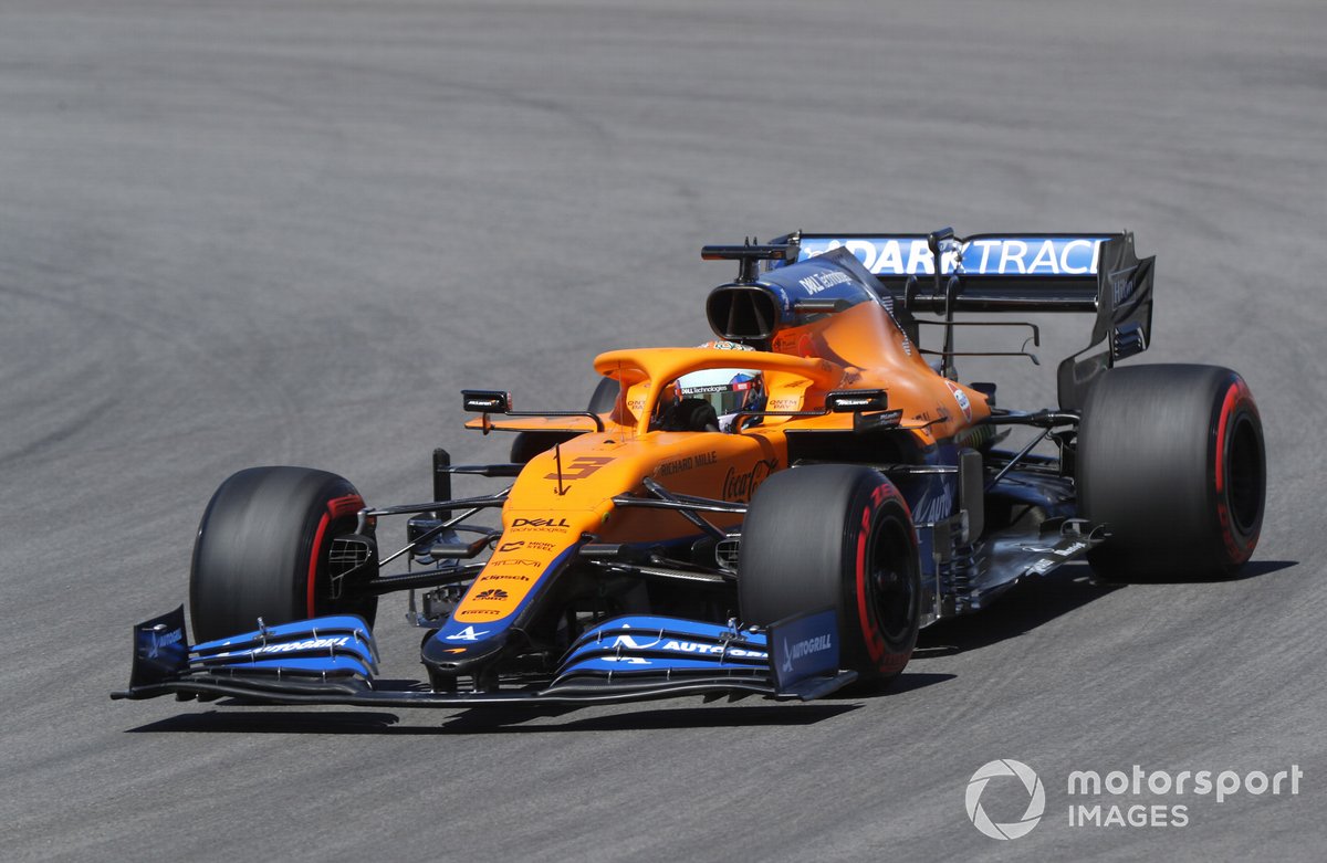 Daniel Ricciardo, McLaren MCL35M.
