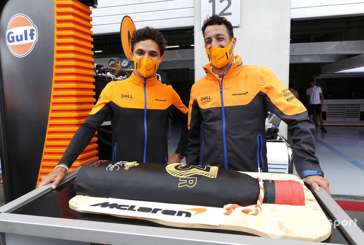 Daniel Ricciardo, Lando Norris, McLaren