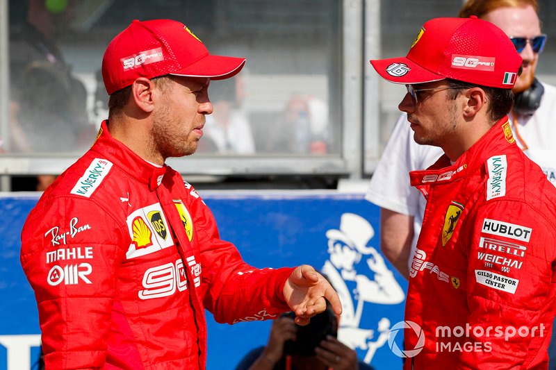 Себастьян Феттель и Шарль Леклер, Ferrari