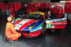 #51 AF Corse Ferrari 488 GTE: Gianmaria Bruni, James Calado