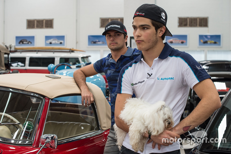 Succesvolle zonen: Nelson Piquet Jr en Pedro Piquet